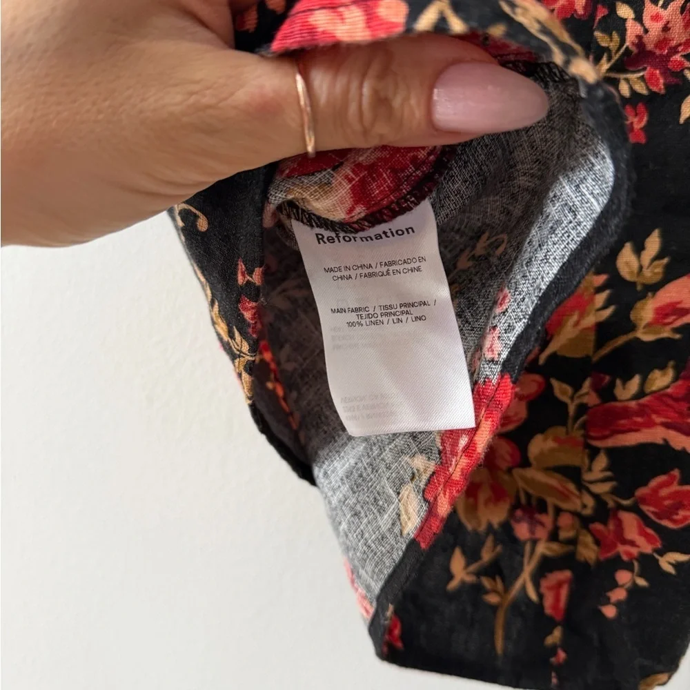 Reformation Vancouver Linen Two Piece